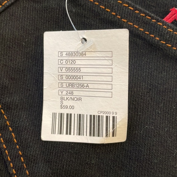 Urban Outfitters BDG Denim Button Down Mini Skirt Size Small - Picture 3 of 3